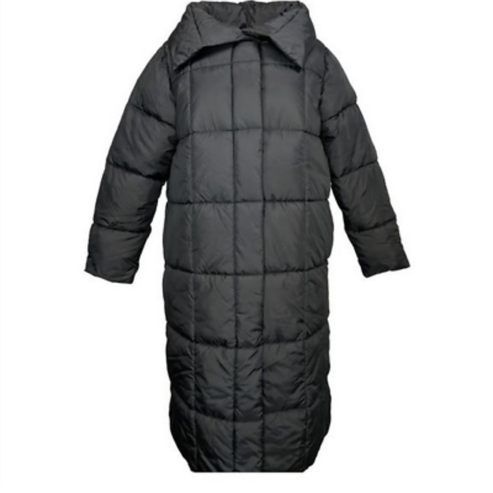 Peace Love World Water Resistant Duvet Coat
